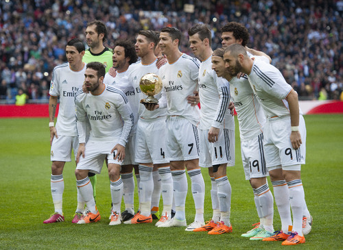 Bola de Ouro no Bernabéu 2014