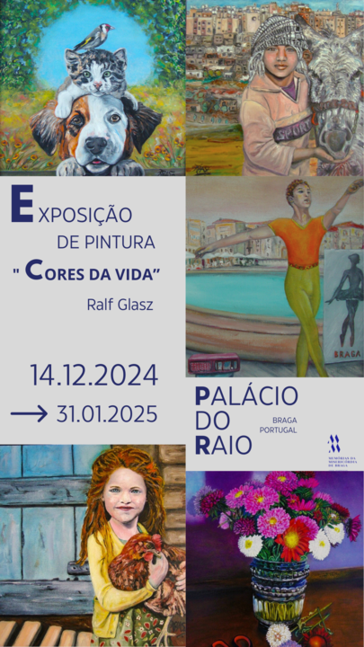 Inaugura O Exposi O De Pintura Cores Da Vida De Ralf Glasz