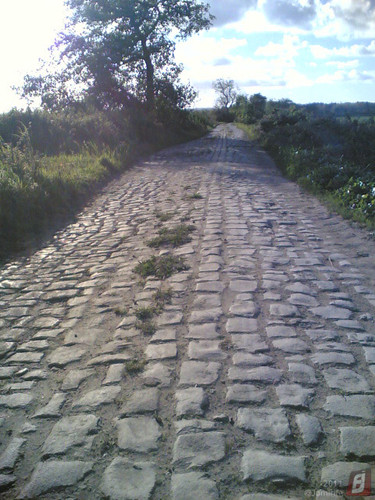 Antiga estrada de pedra de acesso campos, Maiorca