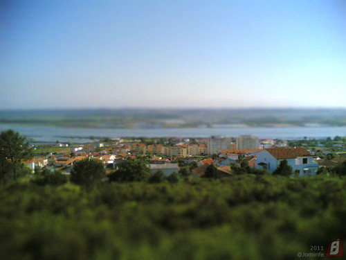 Efeito Miniatura: Vista de Vila Verde (Fig.Foz)