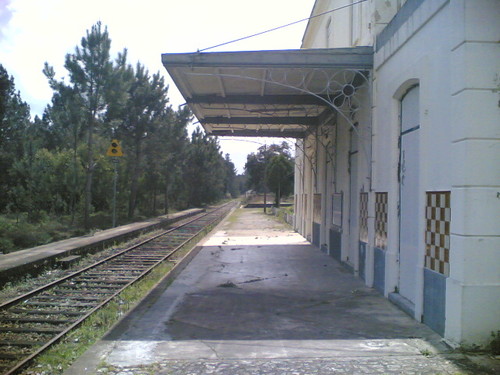 Estação de Comboios, Santana-Ferreira: Gare