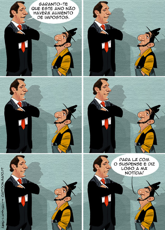 Cartoons - Aumento de Impostos