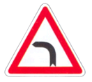A1b - Curva à esquerda