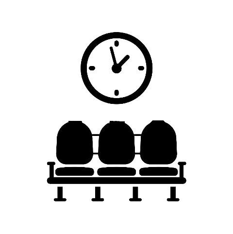 ícone-da-sala-de-espera-no-fundo-branco-107419589