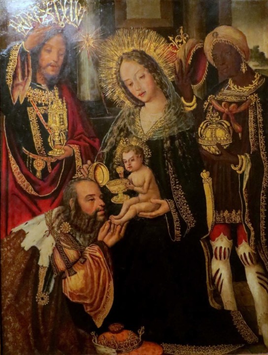 Mosteiro de Celas. Adoração dos Reis Magos. Pol Mosteiro de Celas. Adoração dos Reis Magos. Pol