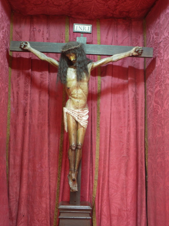 Igreja de Santa Justa, a imagem do Santo Cristo do