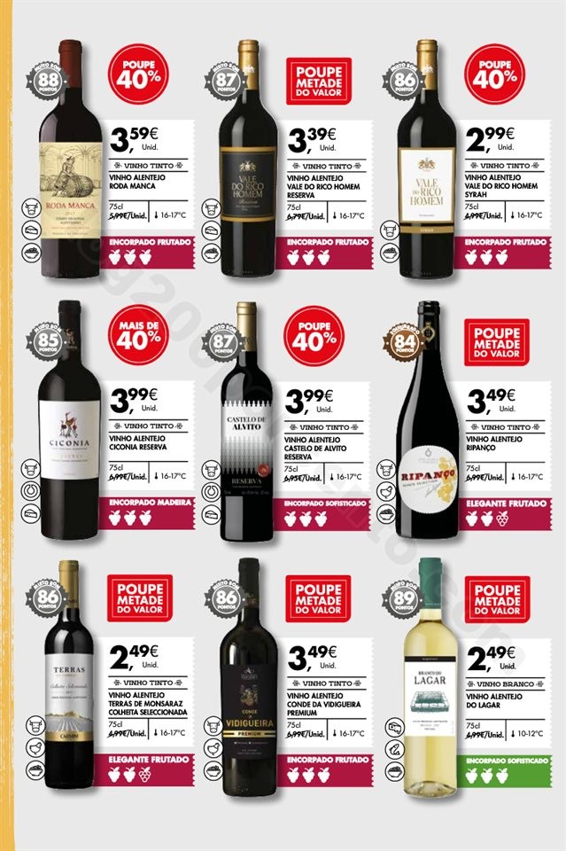 Antevisão Folheto PINGO DOCE Vinhos e Sabores Pro
