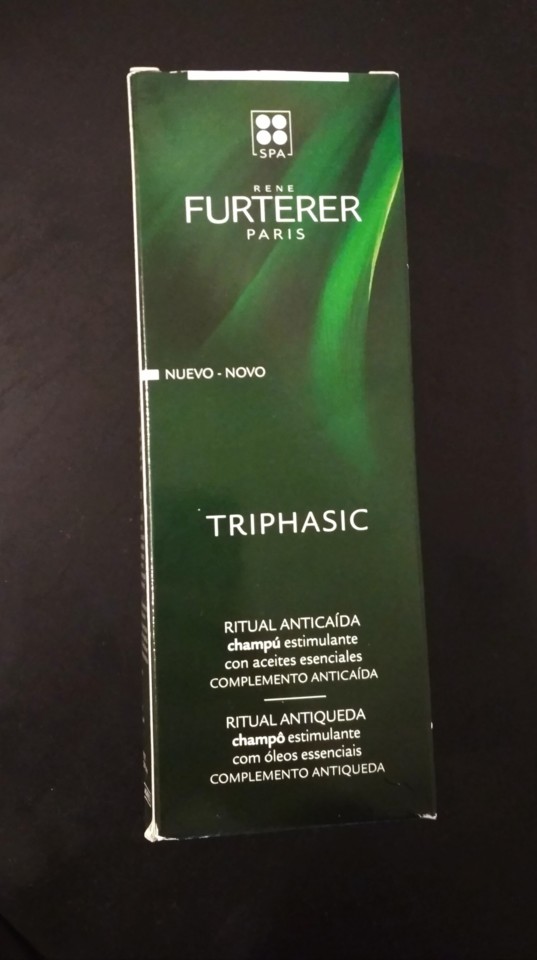 Na Pele do Triptofano: René Furterer Triphasic Champô