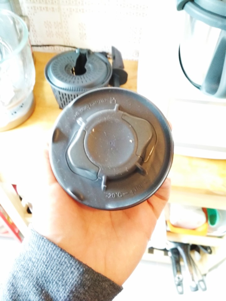 Recebi uma demonstração da Bimby TM6 em Casa - Copo de Medida