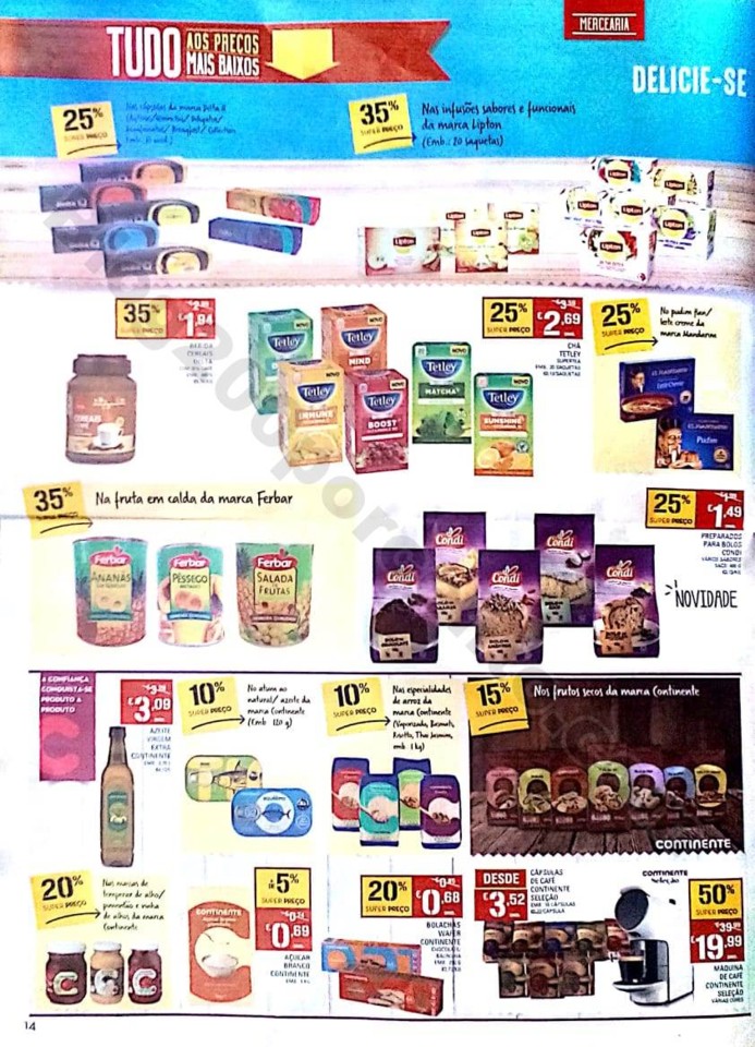 antevisão folheto promoções Continente 6a12mar