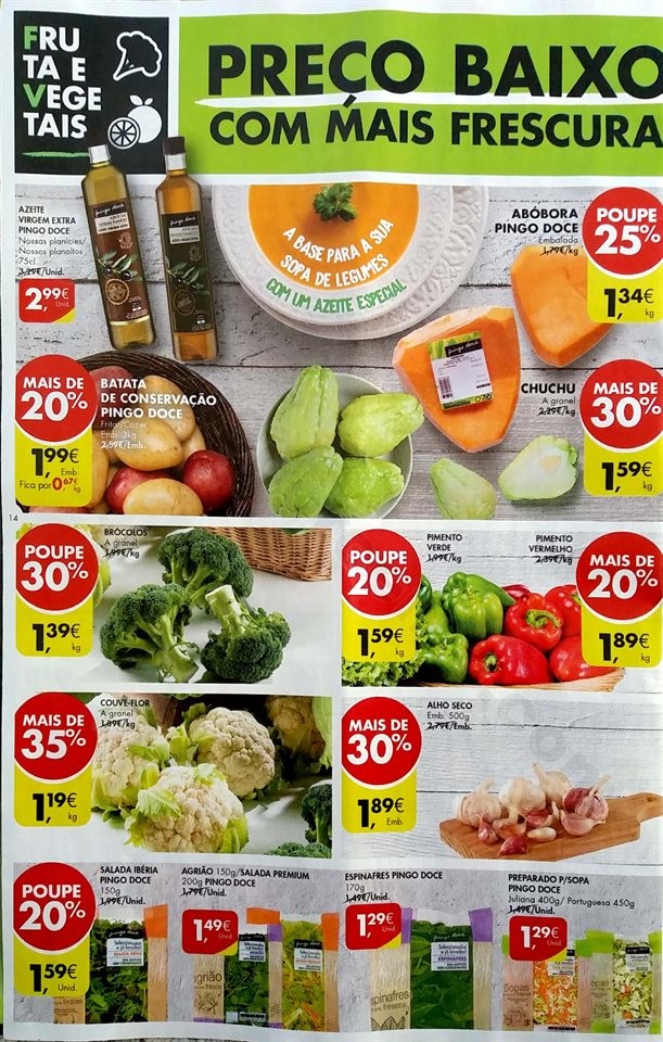 Antevisão folheto Promoções Pingo Doce 22a28 jan