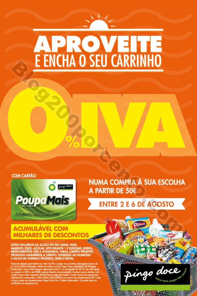 Antevisão folheto Pingo Doce Fim Semana 2a6ago
