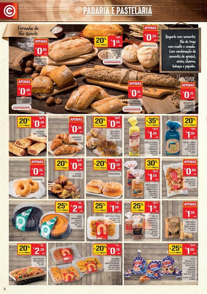 Antevisão Folheto CONTINENTE Promoções de 5 a 1