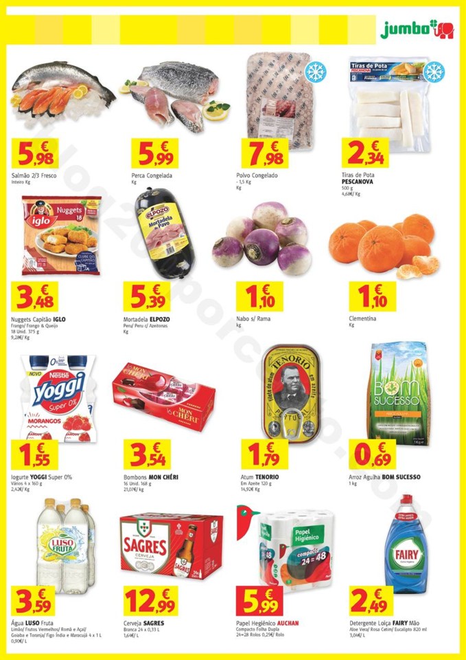 antevisão folheto Jumbo Fim de Semana Jumbástico 9a12nov