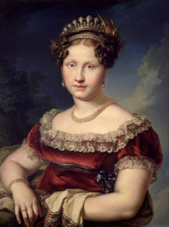 Infanta Luisa Carlota de Borbón por Vicente Lópe