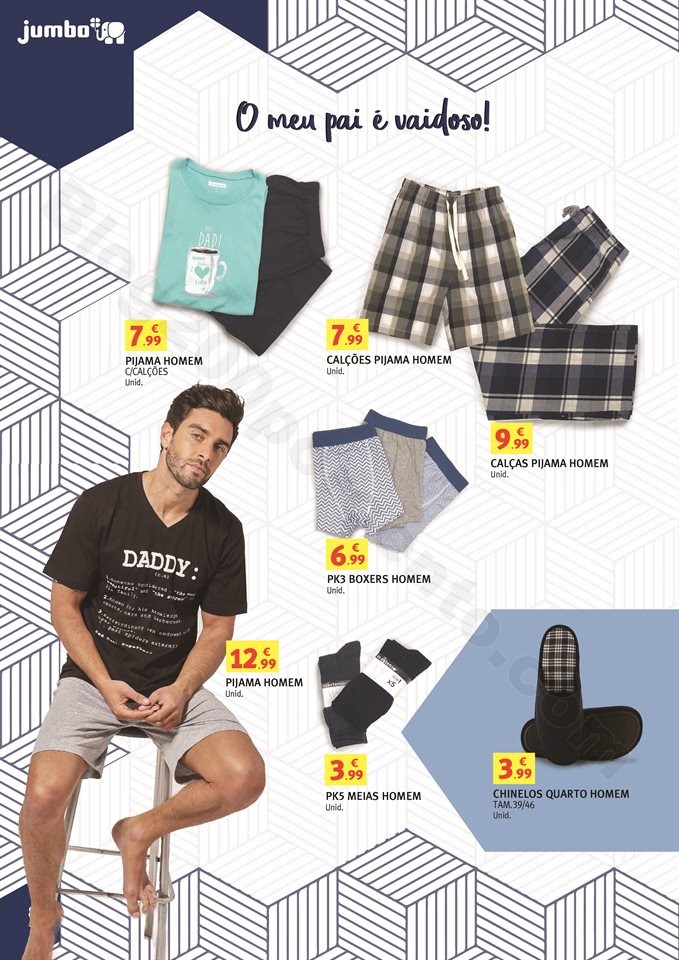 Jumbo pijamas homem Clearance