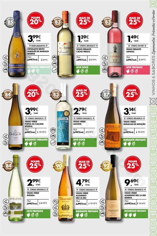 Antevisão Folheto PINGO DOCE Vinhos e Sabores Pro