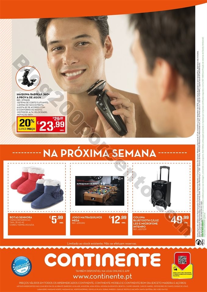 antevisão folheto promoções Continente Bazarão 27nov-3dez