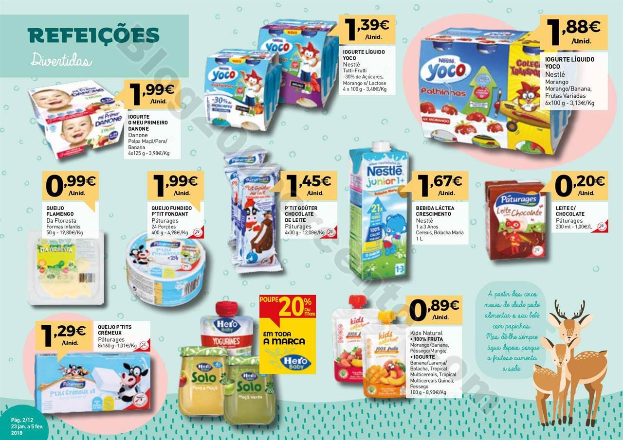 antevisão folheto Intermarché especial bebé 23a5fev