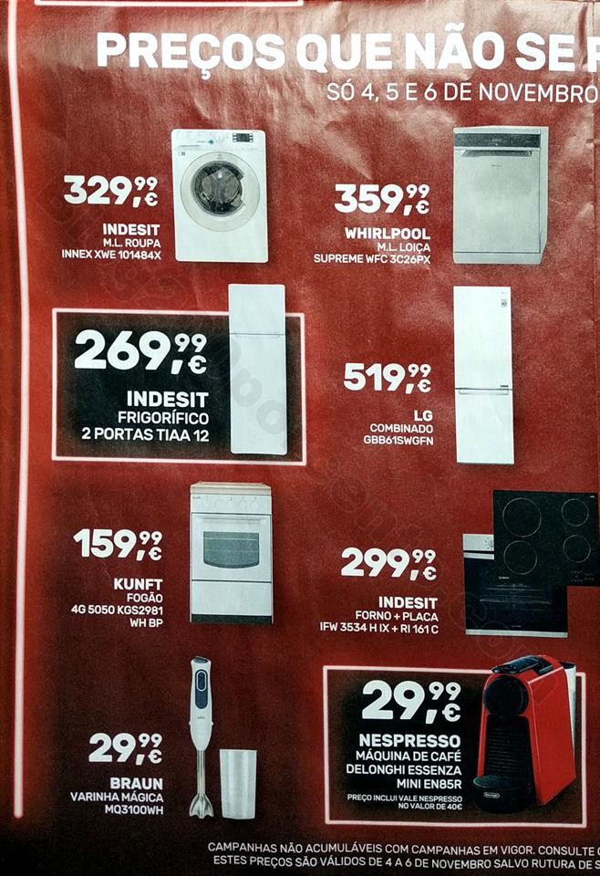 Antevisão Folheto WORTEN Black Friday XXL promoções de 4 a