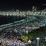 JMJ - Praia de Copacabana - 3 milh&otilde;es, segundo a 