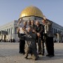 Palestinianos de Hebron tiram selfie, Jerusalém
