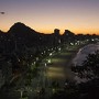 Amanhecer no Rio - A calmaria das ruas da orla da 