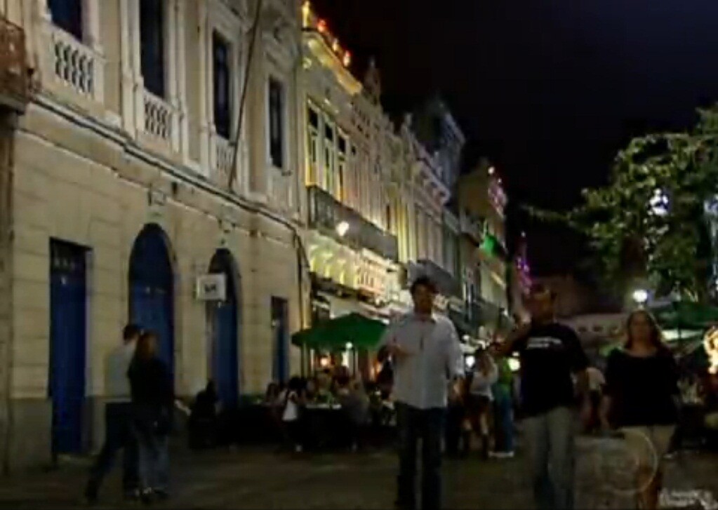 Centro Histórico - Passeio Noturno - Rua do Lavra