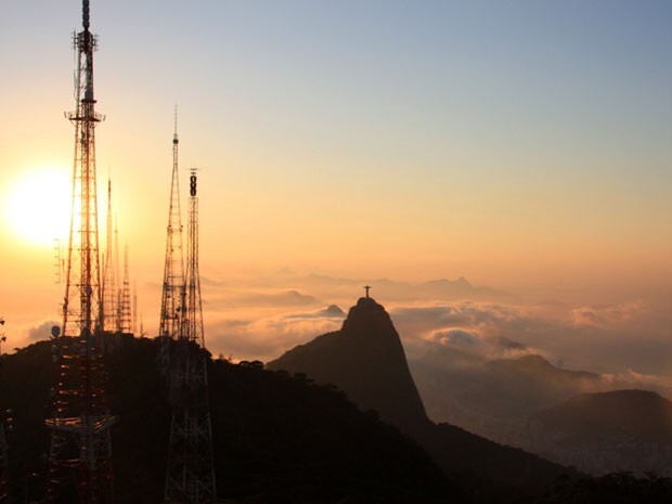 Amanhecer do Rio - N&atilde;o h&aacute; previs&atilde;o de chuva no 
