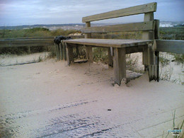  Temporal na praia do Cabedelo - Formas da areia