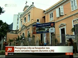 JMJ - Col&eacute;gio Divina Provid&ecirc;ncia, local de hospe