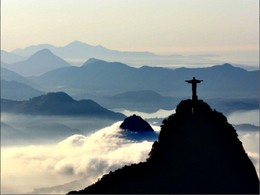 Amanhecer no Rio - Domingo ser&aacute; de tempo nublado 